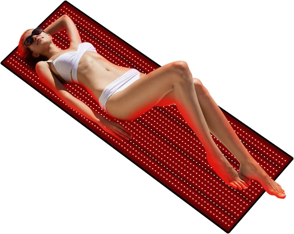 Oversized Red Light Dual Wavelength Far Infrared Mattress Fat Thermal Body Shaping Belt Pain Relief